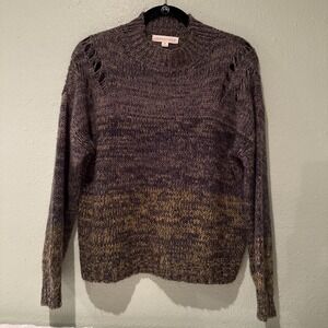 Lovestitch Gracie Space Dye Fall Sweater Women's Boho, Festival, Western, M